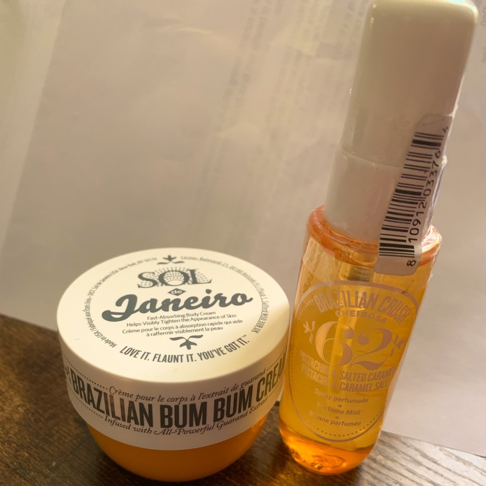 Sol de Janeiro #62 body spray 30ml and Bum Bum cream 50 ml. New/sealed